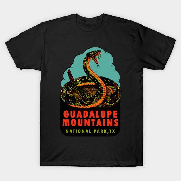 Guadalupe Mountains National Park Texas Vintage T-Shirt by Hilda74